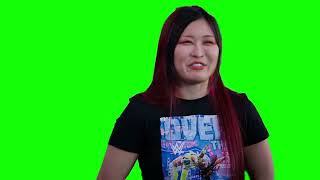 Iyo Sky "what the fuck?" green screen