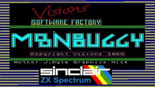 ZX Spectrum Games - Moon Buggy