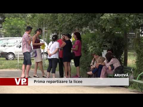 Prima repartizare la licee