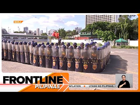 Manila Police, naghahanda na para sa SONA ni PBBM sa July 24 Frontline Pilipinas