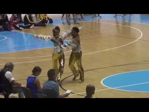 World Championship 2014 Turin - Disco Dance - Edoardo Ciolli and Sharon Bettarini