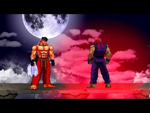 SHIN RYU VS EVIL RYU!