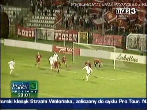 Widzew Łódź - Jagiellonia 1:2 XXIV kolejka II ligi 2004/2005