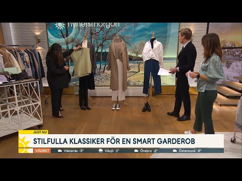 Stilfulla damplagg för en smart garderob - Nyhetsmorgon (TV4)