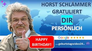 Horst Schlämmer – Beispielvideo zum Geburtstag
