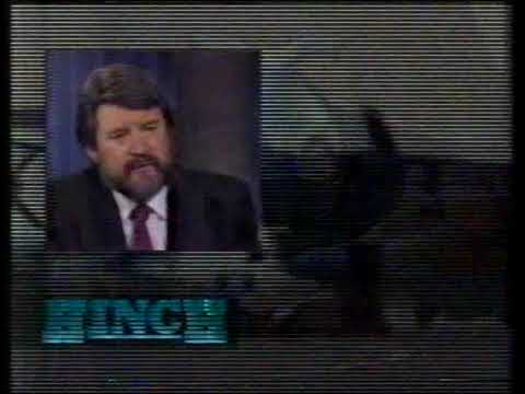 Hinch promo for Gulf War Coverage.  "Thank God there's someone firing questions, instead of bullets"