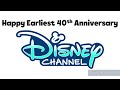 Happy Earliest 40th Anniversary Disney Channel 4 3 2023