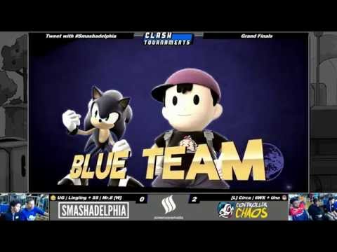 Smashadelphia 2 - LingLing + Mr. E vs 6WX + Uno - SSB4 Grand Finals - Smash Wii U