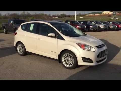 FL105382 2015 Ford C MAX Hybrid SEL White Platinum @PatriotFord