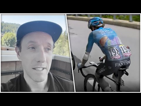Michael Woods Explains His Stage 9 Crash, Canadian Is Beat Up But Ready For Mountains