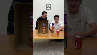 箱の中の順番をピッタリ当ててみろ🥫🍹