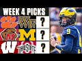 College Football Week 4 EXPERT PICKS for Top 5 AP RANKED GAMES I CBS Sports HQ
