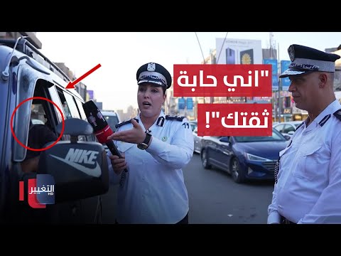 شاهد بالفيديو.. سائق كيا يغلق المسار الأيمن من الشارع ولا يعترف بارتكابه مخالفة