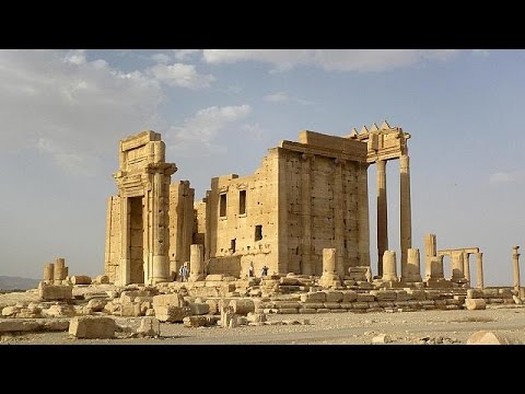 Satellitenbilder zeigen zerstörten Baaltempel im Weltkulturerbe Palmyra