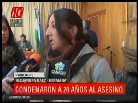 Bariloche: Condenaron a 20 años al asesino de Natalia Báez