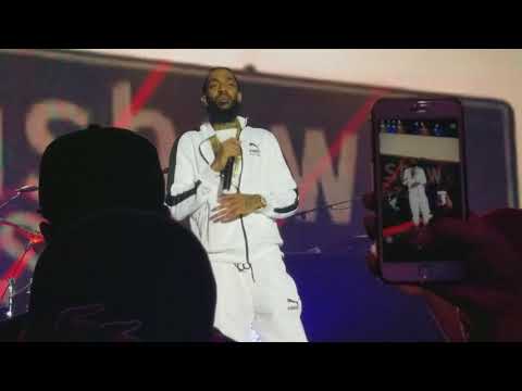 Nipsey Hussle & Marsha Ambrosius "Real Big" (LIVE) on 2/15/18 [Hollywood Palladium]