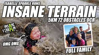 Isabelle Sparkle Takes On INSANE TERRAIN! | 5K Family Mud Run & Obstacle Course