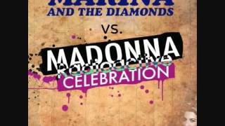 Marina and the Diamonds vs. Madonna - Radioactive Celebration (Mashup by HardPillow)