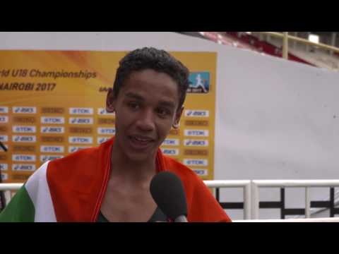 IAAF WU18 Nairobi - High Jump Men Gold Breyton POOLE
