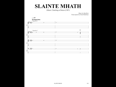 Slainte Mhath - Marillion