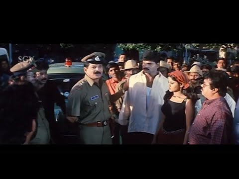 Super Rocking Climax Scene Of Dil Kannada Movie | Vinod Prabhakar | Avinash | Sundar Raj