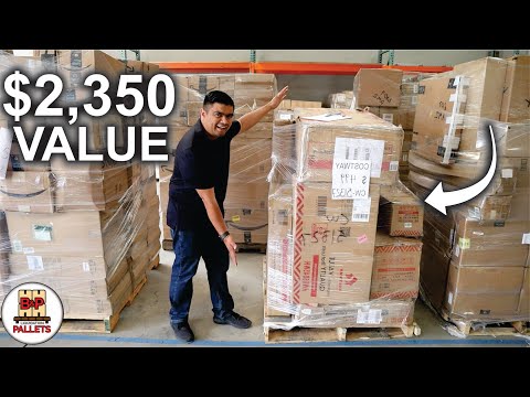 $2,350 Inside This Costway Liquidation Pallet - BP Pallets