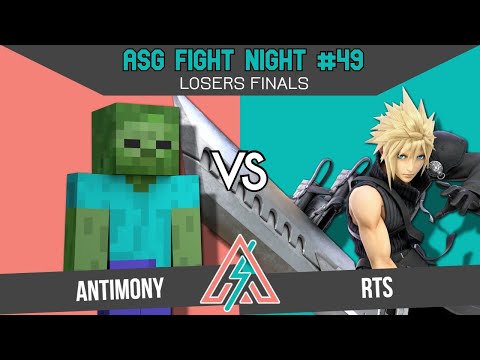 ASG 49: LOSERS FINALS - Antimony (Steve) vs RTS (Cloud)