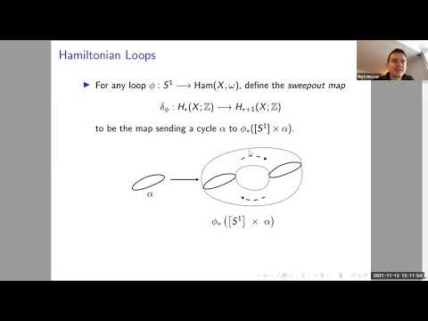 Mark McLean - Complex cobordism, Hamiltonian loops and global Kuranishi charts