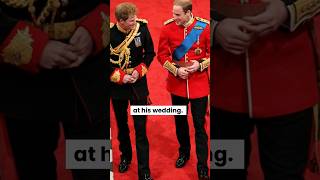 Prince Harry wasn't actually the best man at William's wedding #princeharry #princewilliam