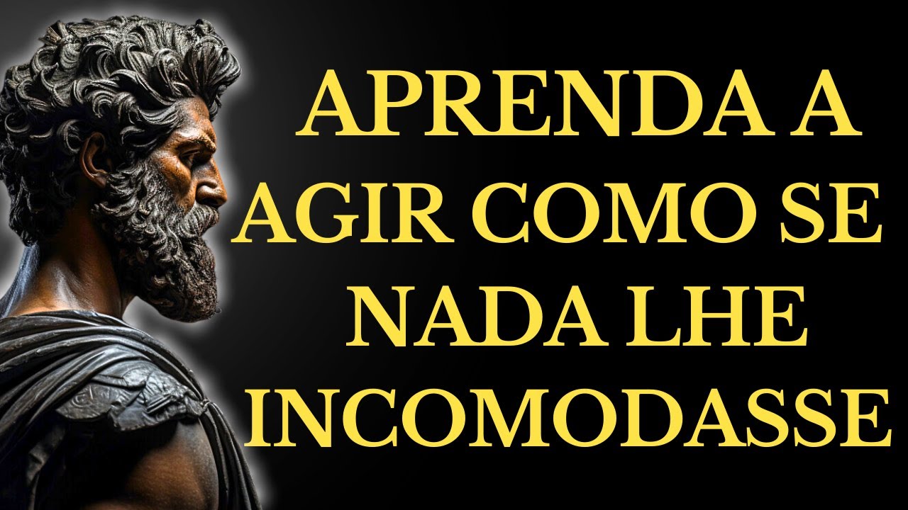 APRENDA A AGIR COMO SE NADA LHE INCOMODASSE. 14 LIÇÕES DE ESTOICISMO