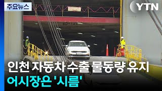 인천 자동차 수출 물동량 유지...어시장은 '시름' / YTN