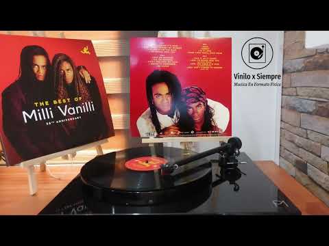 The Best Of Milli Vanilli 35th Anniversary Rip Vinyl.