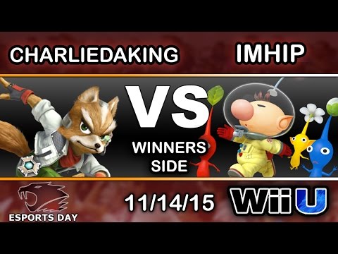 eSports Day – CharlieDaKing (Fox) Vs. ImHip (Olimar) Winners Side - Smash Wii U