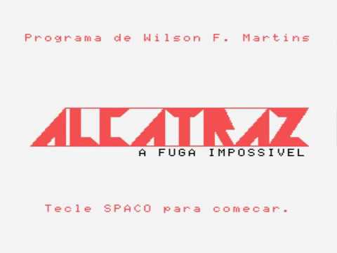 Alcatraz - A fuga impossivel (MSX, Wilson F. Martins)