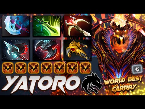 Yatoro Shadow FIend RAMPAGE - World Best Carry - Dota 2 Pro Gameplay [Watch & Learn]
