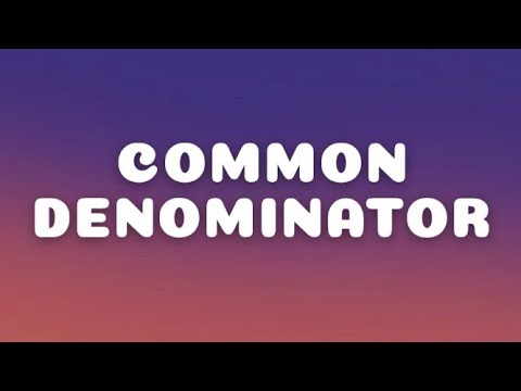 Justin Bieber - Common Denominator (LYRICS)