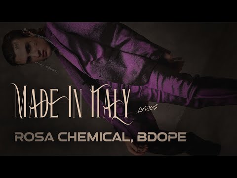 Rosa Chemical, Bdope - MADE IN ITALY //Sanremo 2023 (Testo/Lyrics)