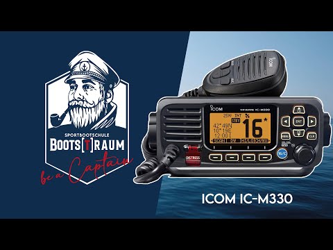 ICOM M330 Funkgerät einfach erklärt – Alle Funktionen für die SRC-Prüfung