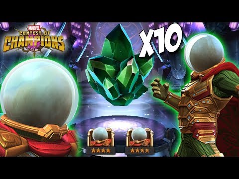 10x Dome Head Crystal Opening (Mysterio): Marvel Contest of Champions
