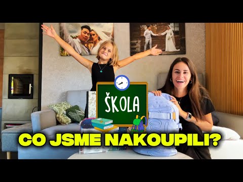 Naše 1. září (nakupujeme pomůcky do školy)