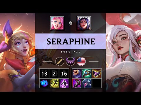 Seraphine Mid vs Irelia - NA Master Patch 25.13