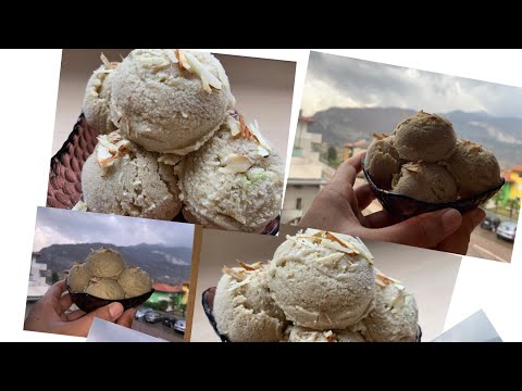 Banana ice cream-ice cream- How to make banana 🍌 ice cream 🍨 at 🏠(Cooking with Sobia)