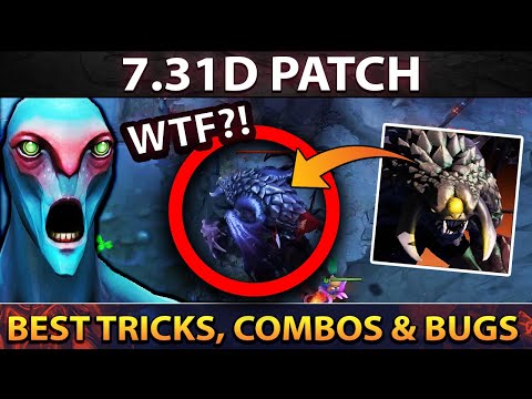 MOST OP, BROKEN & IMBA COMBOS & BUGS, BEST TRICKS & TIPS 7.31D PATCH Dota 2