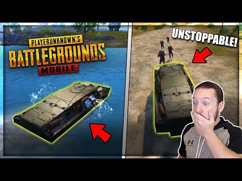 NEW BRDM-2 TANK IS UNSTOPPABLE!! EASIEST WIN EVER! - PUBG MOBILE