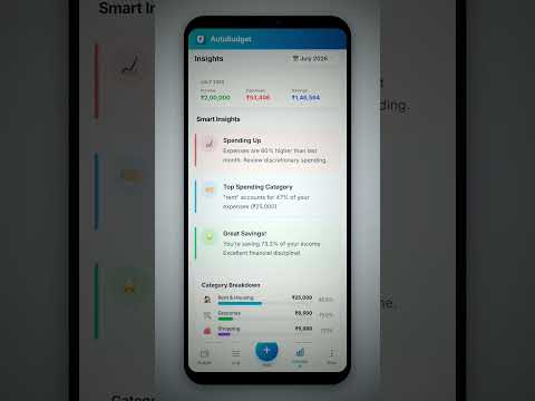 AutoBudget: Budget Tracker video thumbnail