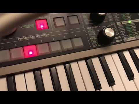 Microkorg (Vocoder setting)