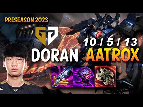 Gen Doran AATROX vs FIORA Top - KR Ranked
