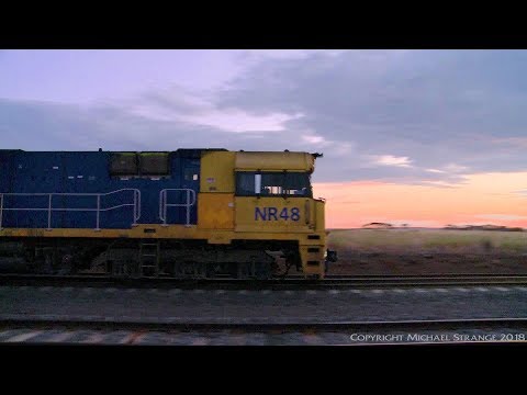 6MA5 Pacific National Container Train (17/11/2017) - PoathTV Australian Railways