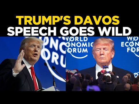 LIVE | Trump Davos Speech | Trump's Ultimatum to NATO at Davos 2026 | Full Speech Live | Greenland