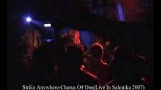 Strike anywhere-Chorus of one In Salonika